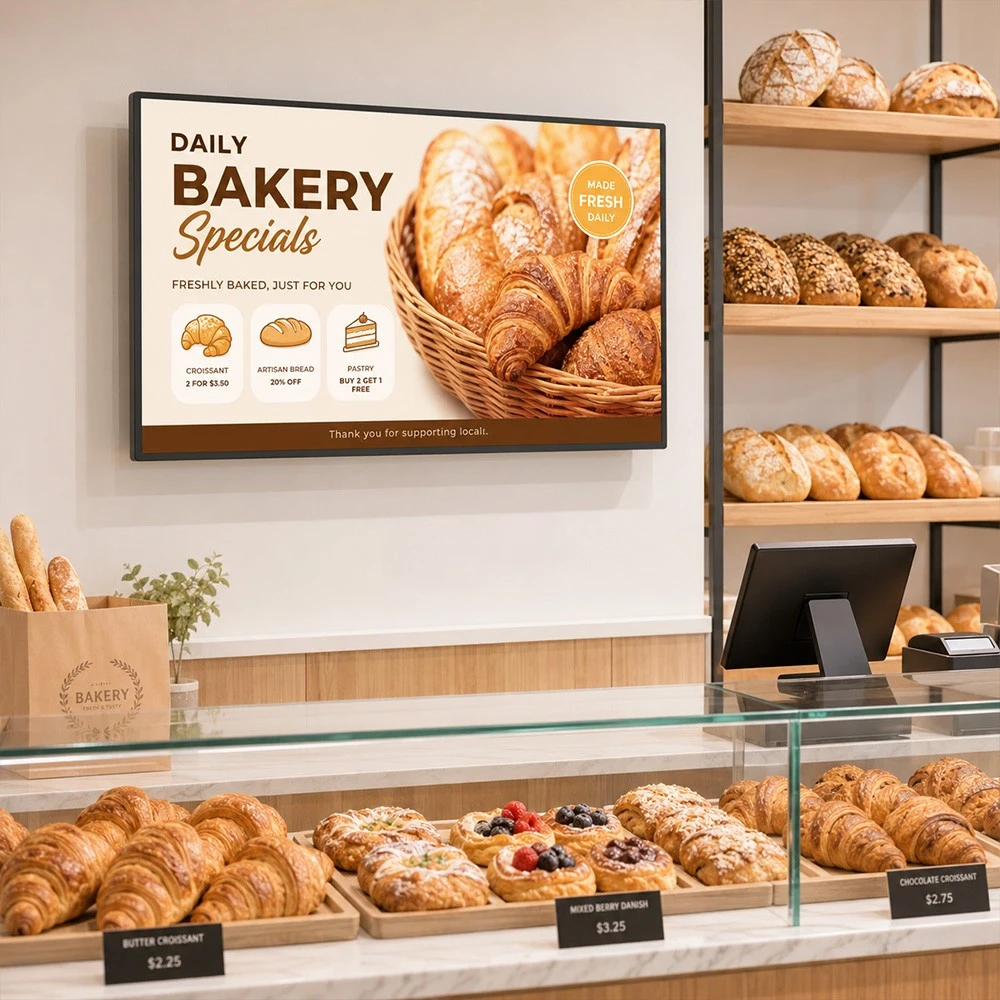 Custom Bakery Menus high quality