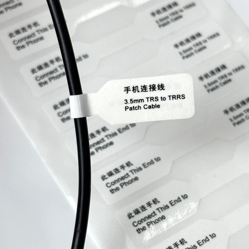 Self-adhesive Cable Labels factory